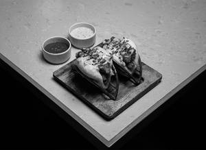Chicken Banh Mi In A Bao