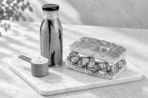 Post-Workout Meal + Whey Protein Shake [50g+ High Protein]