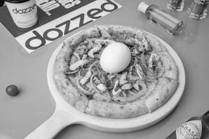 Burrata Chicken Pizza