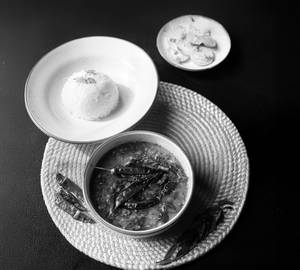 Dal Palak With Chawal