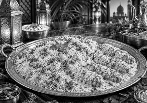 Chicken Malai Seekh Biryani Platter