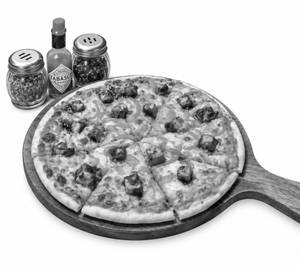 Barbeque Pizza 10" (thin crust)