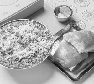 Jain Pav Bhaji With Cheese