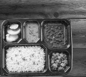 Rajma Chawal thali