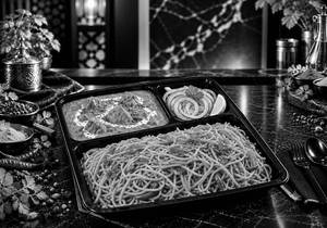 Chicken Schezwan Noodles + Butter Chicken Combo