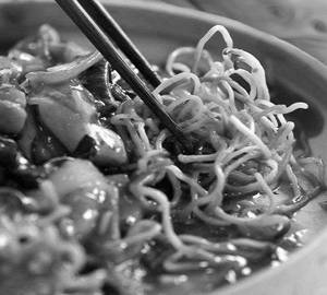 Pan Fried Egg Noodles