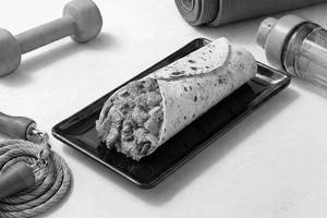 High Protein Chicken Bhuna Wrap - Protein 33g