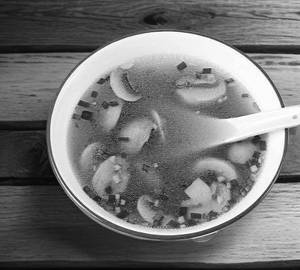 Veg mushroom soup