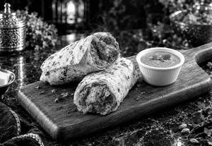 Butter Chicken Roll