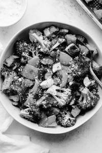 Baked vegetables