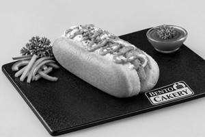 Aloo Tikki Hot Dog