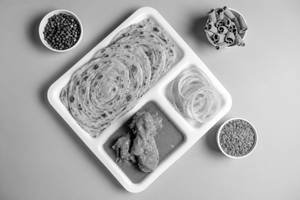 Chicken Curry Lachha Paratha (2 Pcs) Bowl