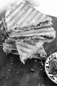Mushroom sandwich