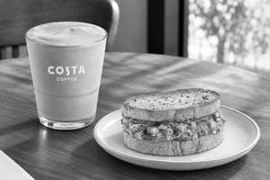 Cold Coffee- Regular & Herbed Paneer Sourdough Sandwich