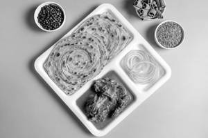 Mutton Kosha Lachha Paratha (2 Pcs) Bowl