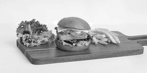 Crispy Cottage Cheese Burger