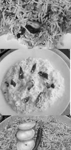 Tamato Rice +Curd Rice+Karate Rice