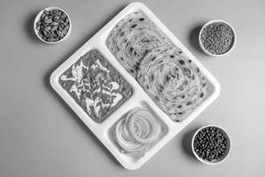 Dal Makhani Lachha Paratha (2 Pcs) Bowl