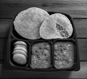 Sattu Poori Meal With Choice Of Sabji