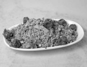 Veg Manchurian Fried Rice