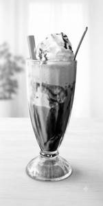 Thick Cold Coffee With Ice Cream