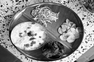 Curd Rice With Chicken Ghee Roast