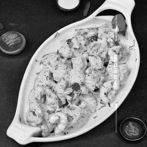 Butter Kalimiri Prawns (white Sauce)