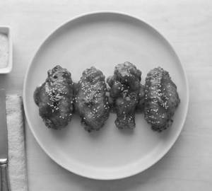 Fried Bbq Wings 4Pcs