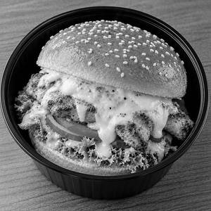 Molten Cheese Chicken Burger