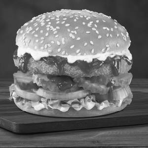 Korean Burst Veg Burger