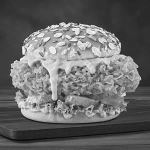 Habanero Burst Chicken Burger