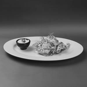 Cuori Di Carciofi Aglio Olio Con Aioli