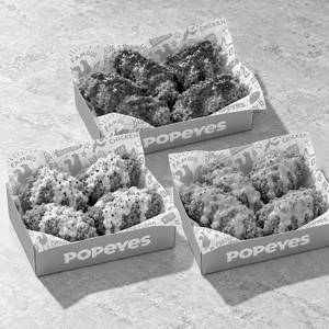 12 Pcs Classic Wings Bucket