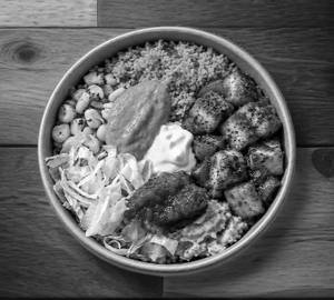 Barbeque Paneer Rice Bowl