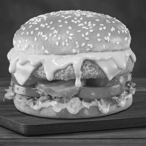 American Mayo Burst Veg Burger