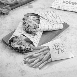 Habanero Veg Roll & Reg Fries