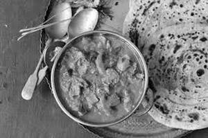 Mushroom Butter Masala [Half] With 2 Roti