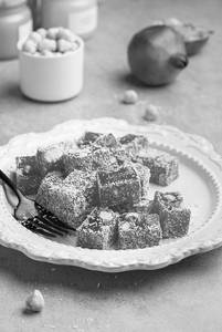 Pomegranate Turkish Delight