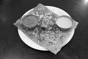 Bhaji Rava Masala Dosa 