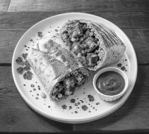 Barbeque Paneer Burrito