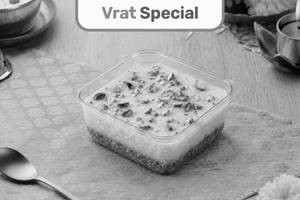 Vrat Kheer Pudding with Rajgira Churma