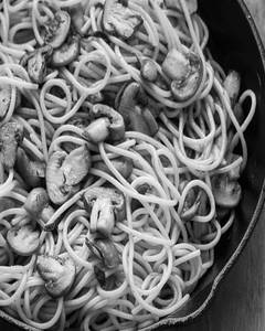 Butter Garlic Mushroom Noodle