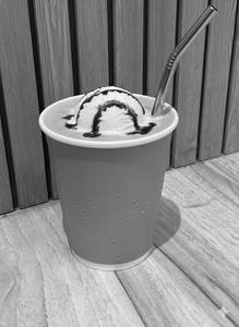 Cold Coffee With Ice Cream
