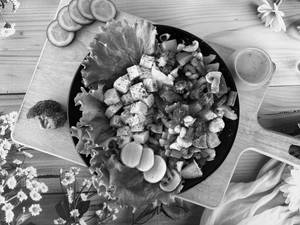 Garden-fresh Paneer Salad