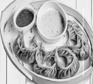 Chicken momos kurkure momos
