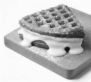 White Chocolate Melt Waffle
