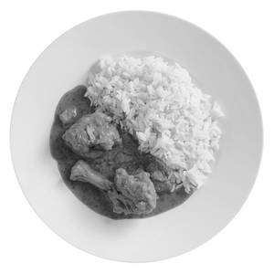 Chicken Curry (2 Pc) + Jeera Rice