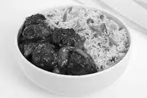 Fried Rice With Manchurian