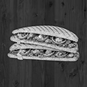 Chicken Tikka Panini Sandwich