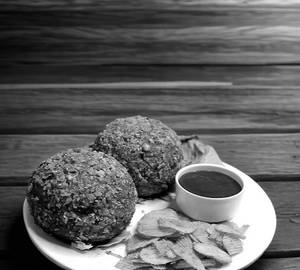Veg Kurkura Burger